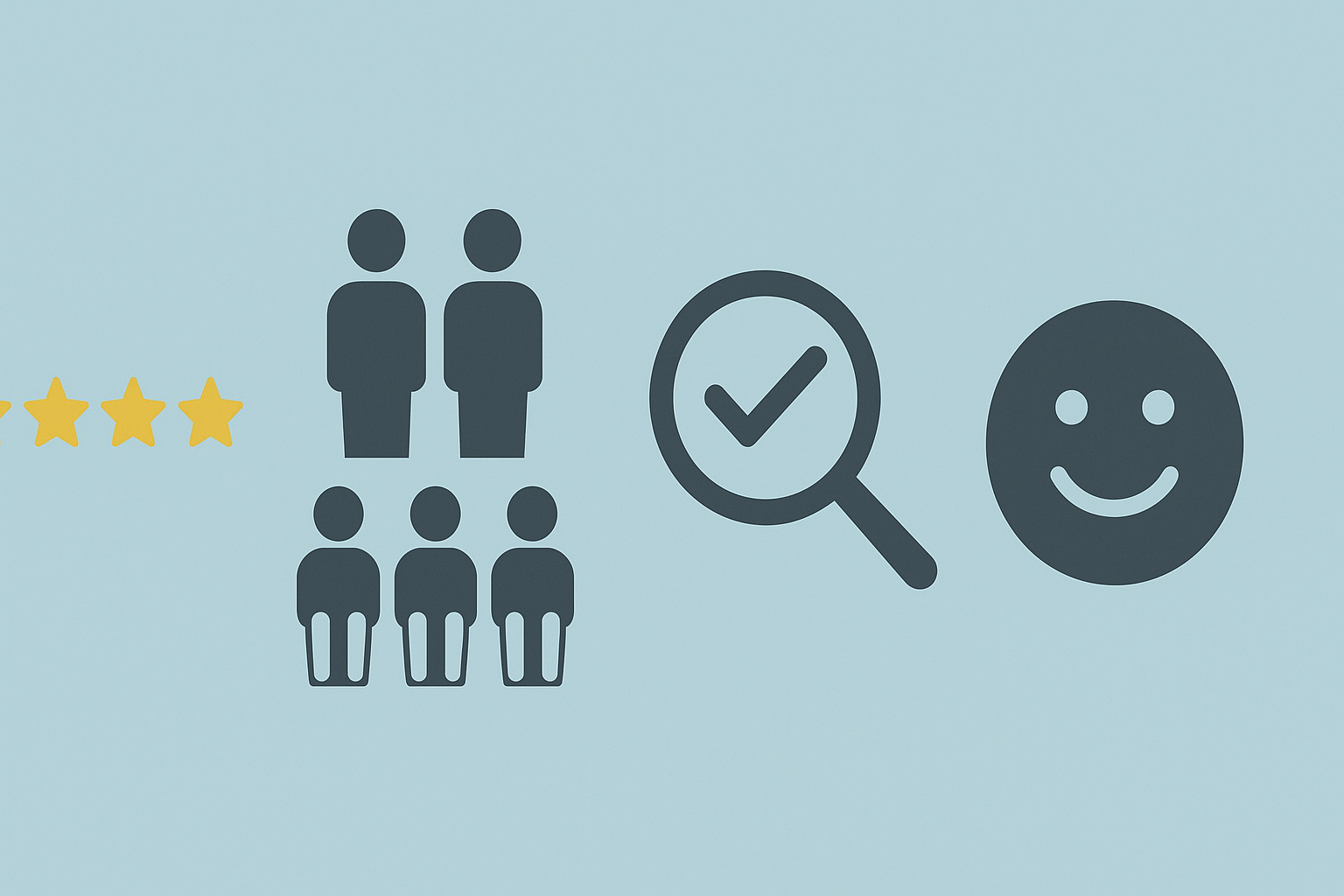 Infographic showing quality indicators like star ratings, staff ratios, inspections, and resident satisfaction for skilled nursing facilities near me.